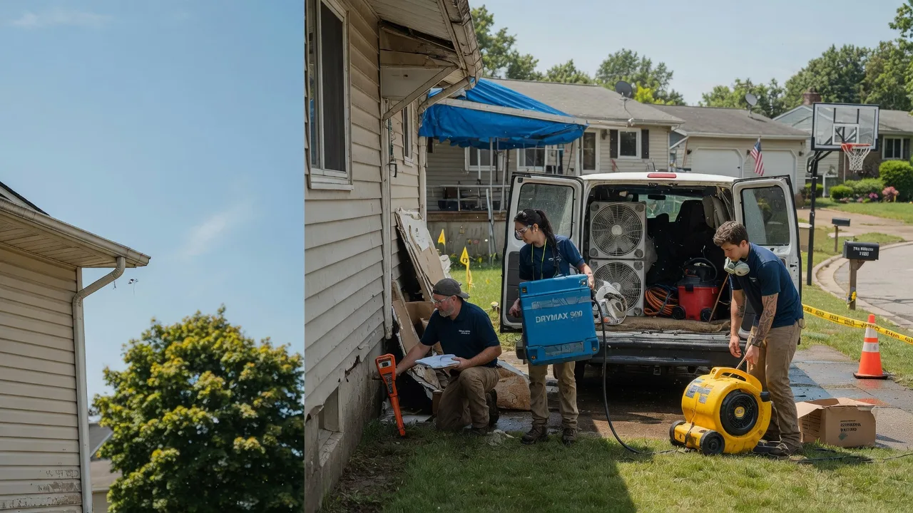Ceiling Leak Cleanup in Youngwood, PA near me